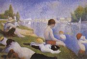 Georges Seurat Bathers at Asnieres oil on canvas